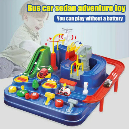 Car Adventure Mechanical Track Toy