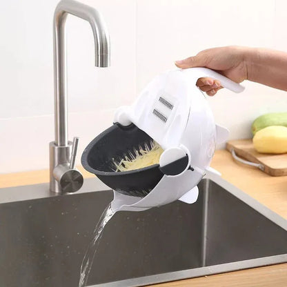 Wet Basket Vegetable Cutter & Strainer
